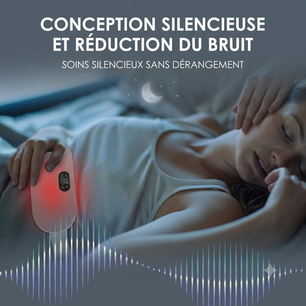 Lunéa™ — Ceinture Chauffante Menstruelle Anti-Douleur